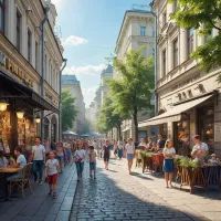 Арбат в Москве, арт