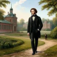 Александр Пушкин, усадьба. Арт