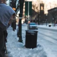 Зима, метель