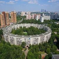 Круглые дома в Москве