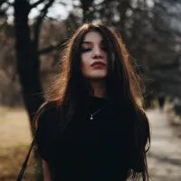 Девушка, волосы