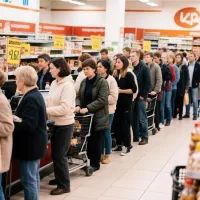 Очередь в магазине