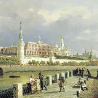 «Вид Московского Кремля», 1879