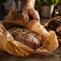 Мясо в пергаменте