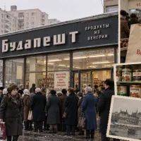 История магазина Будапешт