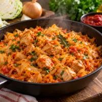 Тушеная капуста