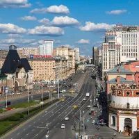 Вид на Краснопрудную улицу