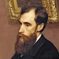 Потрет Третьякова кисти Репина