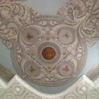 Роспись на потолке в музее Льва Толстого