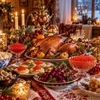 Новогодний стол
