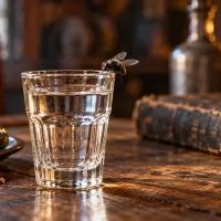 Рюмка с водой