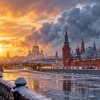Зима в Москве