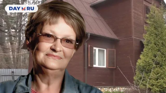 Нина Гребешкова на даче