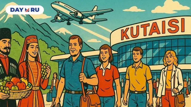 Туристы в Грузии Туристы в Грузии