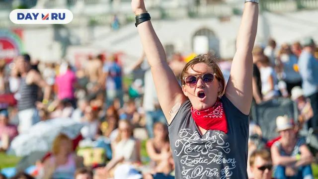 Молодежь на фестивале