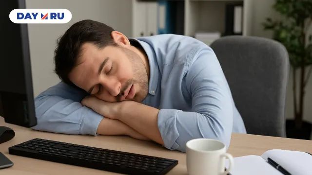 Сон на работе