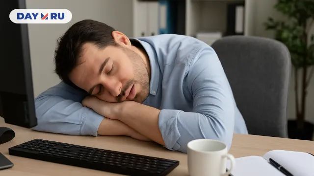 Сон на работе