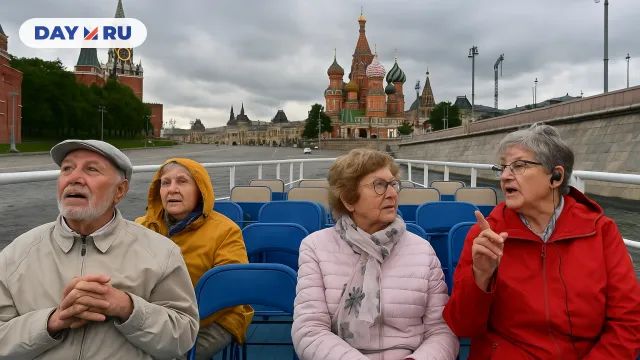 Прогулка на теплоходе по Москве