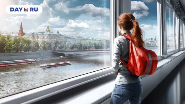 Школа с видом на Москву-реку