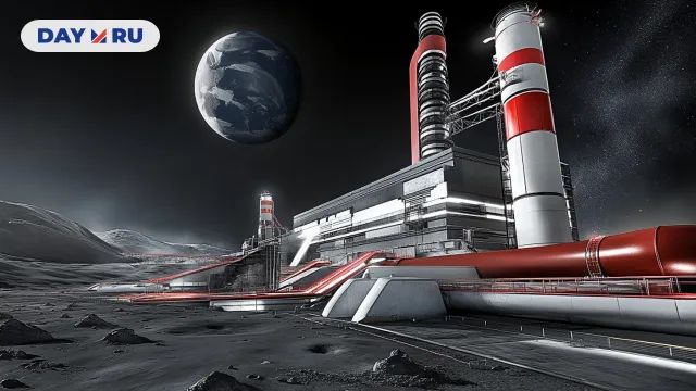 Атомная станция на Луне