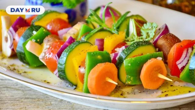 Шашлык из овощей