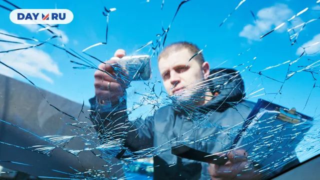 Трещины и сколы на лобовом стекле