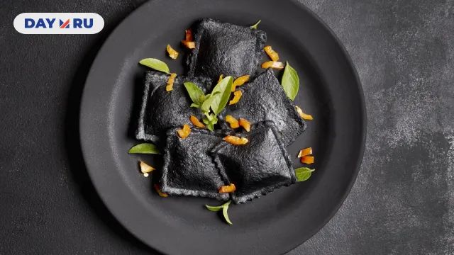 Равиоли из каракатицы
