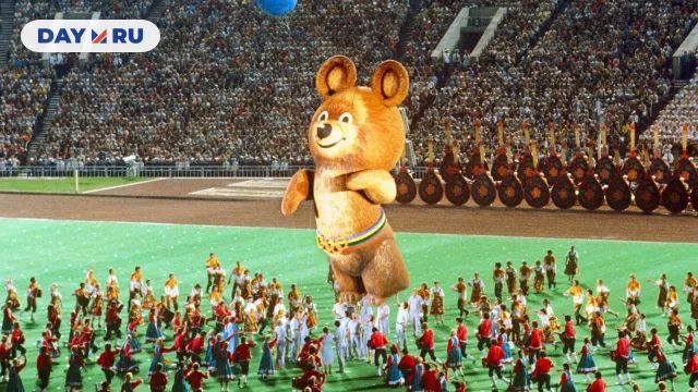 Закрытие Олимпиады-1980