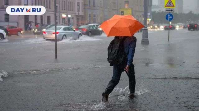 Ливень в Москве Ливень в Москве