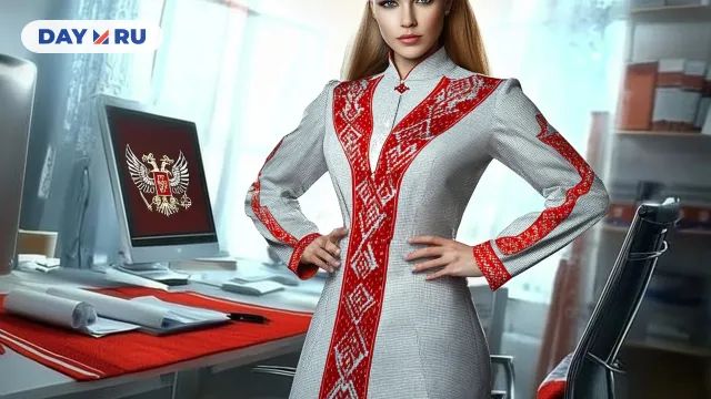 Девушка в офисе Девушка в офисе