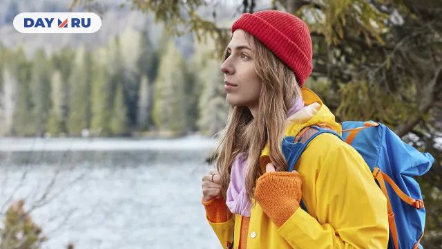 Туристка в России Туристка в России