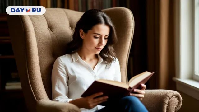 Женщина, книга