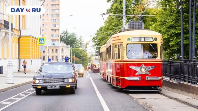 Парад ретротрамваев