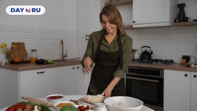 На кухне