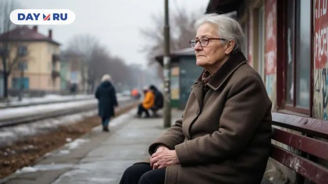 Пожилая женщина