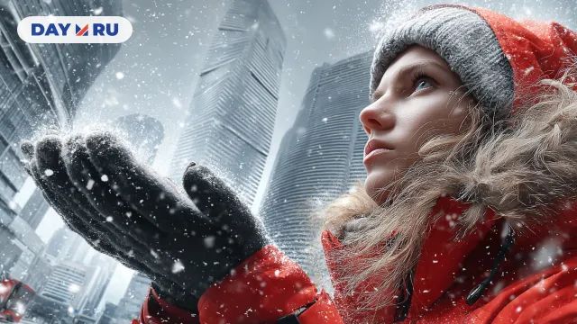 Арт, снегопад
