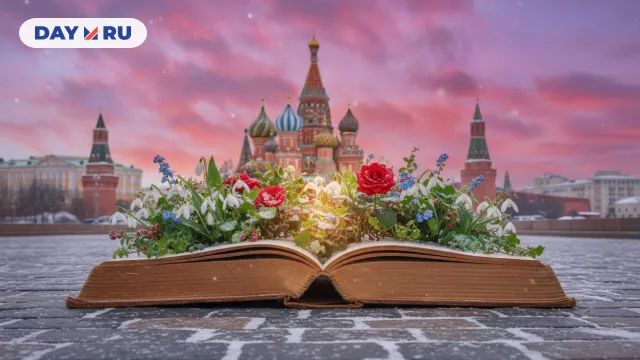 Книга, растения, Москва