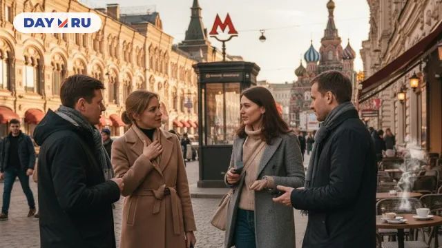 Москвичи, разговор