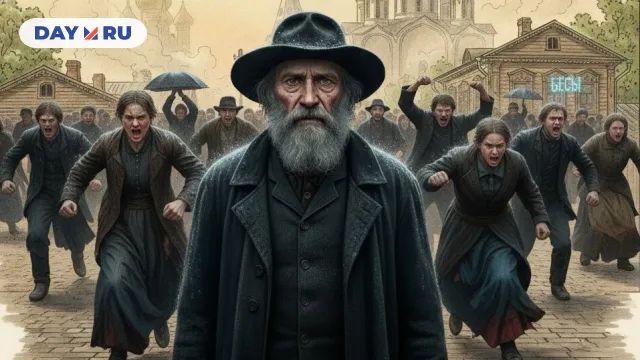 Арт на тему романа "Бесы"