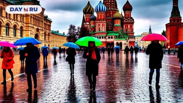 Дождь, Москва