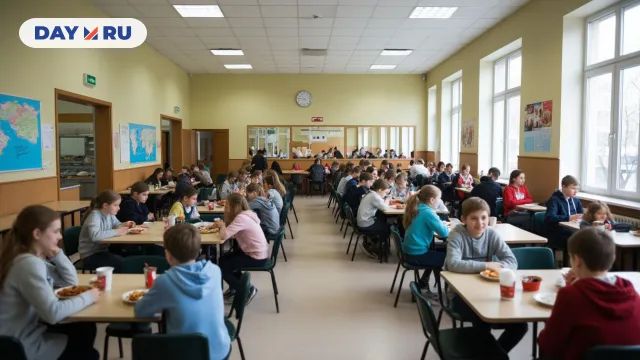 Школьная столовая