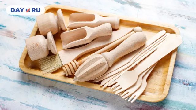 Посуда деревянная