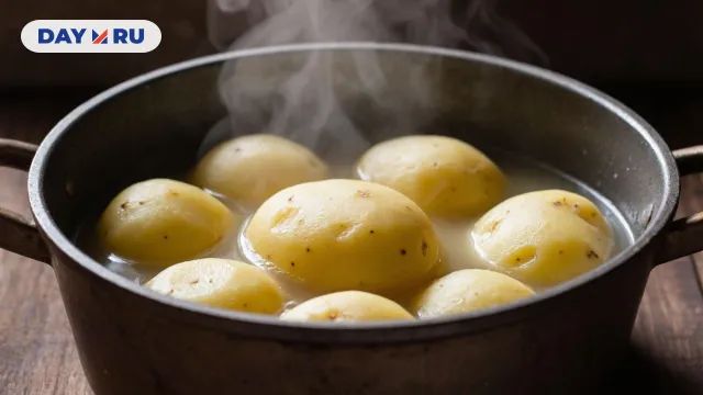 Вареный картофель