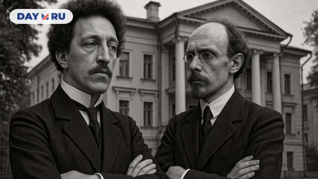 Александр Блок и Андрей Белый