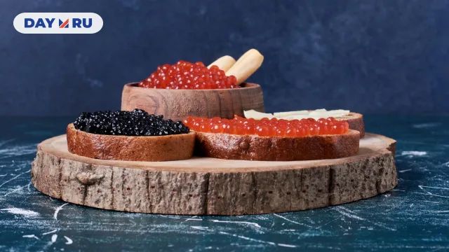 Красная, черная икра