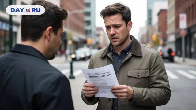 Мужчина получил штраф