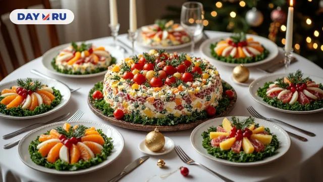 Новогодние салаты