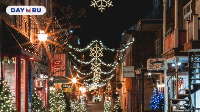 зимнее освещение