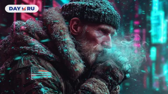 Мужчина, холод