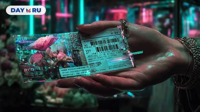 Билет, рука